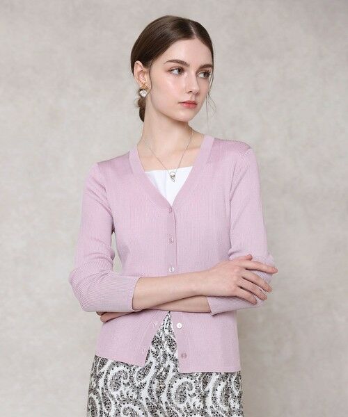 ANAYI / アナイ カーディガン・ボレロ | アセテートポリエステルＶカーディガン | 詳細10