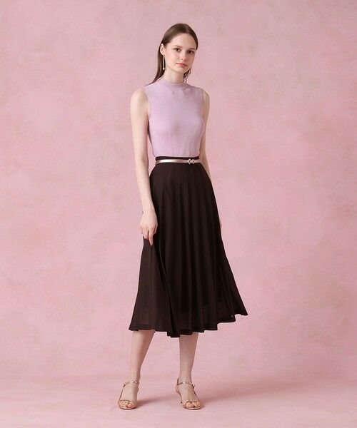 ANAYI / アナイ ニット・セーター | アセテートポリエステルノースリーブプルオーバー | 詳細10