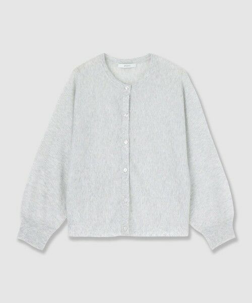 ANAYI / アナイ カーディガン・ボレロ | シアー天竺ドルマン カーディガン(silver (90))