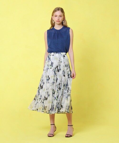 ANAYI / アナイ ニット・セーター | シアー天竺ギャザー プルオーバー | 詳細24