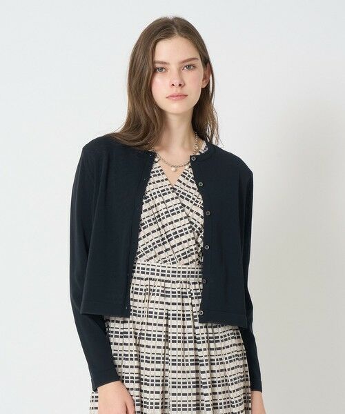 ANAYI / アナイ カーディガン・ボレロ | シアーラインクルーネック カーディガン | 詳細13