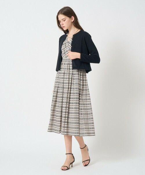 未使用級❤️近年モデル　ウェーブフラワークルーネックカーディガン　アナイ　ピンク 楽天市場】【SALE／50%OFF】メランジブークレ カーディガン