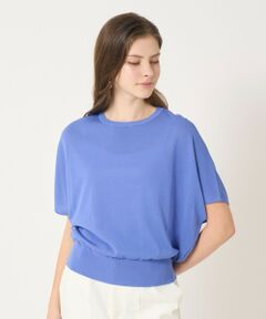 ANAYI / アナイ ニット・セーター | コットンアセテートドルマン プルオーバー