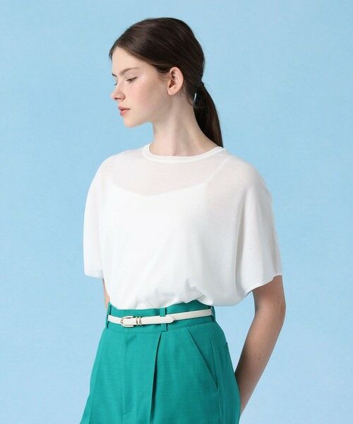 ANAYI / アナイ ニット・セーター | コットンアセテートドルマン プルオーバー | 詳細3