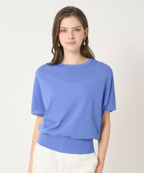 ANAYI / アナイ ニット・セーター | コットンアセテートドルマン プルオーバー | 詳細14