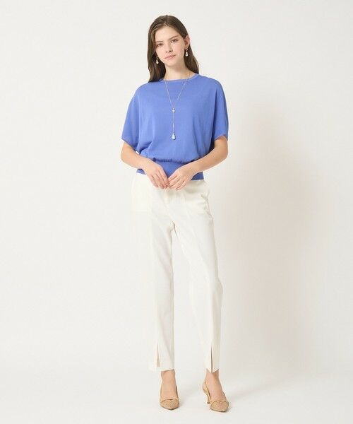 ANAYI / アナイ ニット・セーター | コットンアセテートドルマン プルオーバー | 詳細15