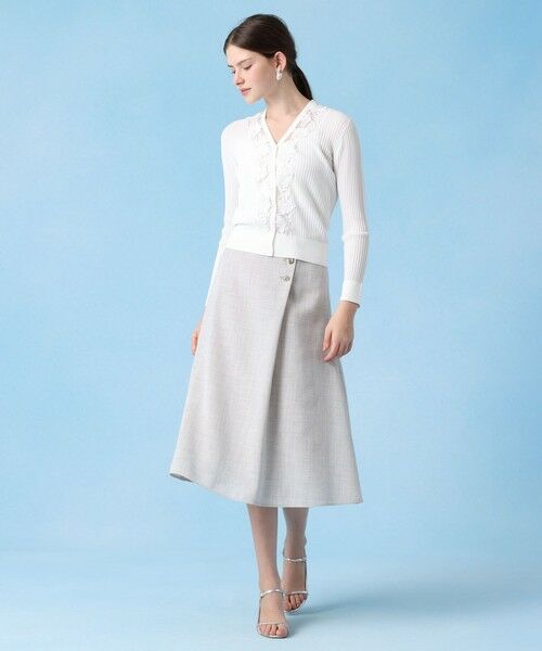 ANAYI / アナイ カーディガン・ボレロ | フルールVネック8分袖カーディガン | 詳細2