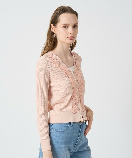 ANAYI / アナイ カーディガン・ボレロ | フルールVネック8分袖カーディガン | 詳細8