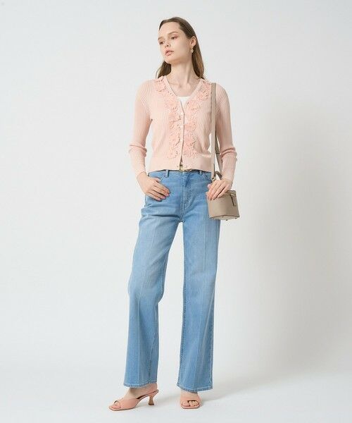 ANAYI / アナイ カーディガン・ボレロ | フルールVネック8分袖カーディガン | 詳細11