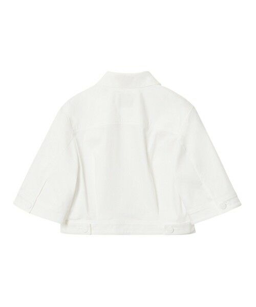 ANAYI / アナイ その他アウター | 【セットアップ対応商品】スラブデニムライク5分袖ブルゾン | 詳細8