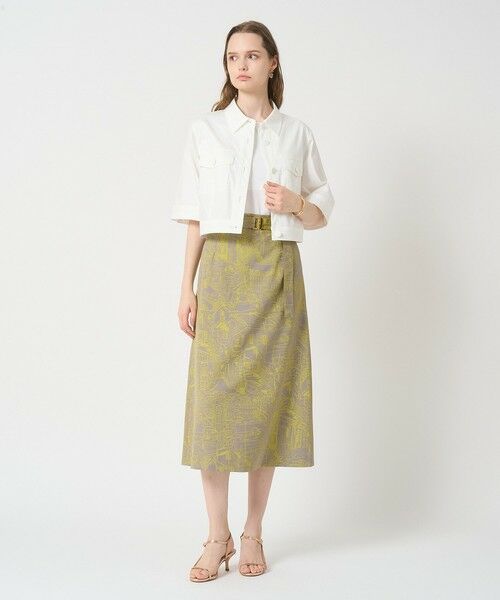 ANAYI / アナイ その他アウター | 【セットアップ対応商品】スラブデニムライク5分袖ブルゾン | 詳細5