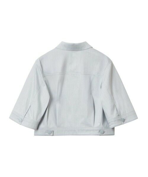 ANAYI / アナイ その他アウター | 【セットアップ対応商品】スラブデニムライク5分袖ブルゾン | 詳細13