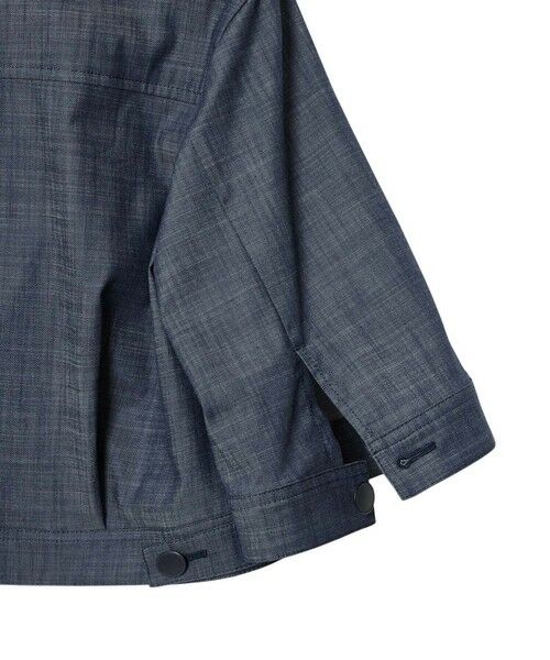 ANAYI / アナイ その他アウター | 【セットアップ対応商品】スラブデニムライク5分袖ブルゾン | 詳細30