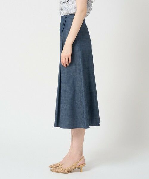 ANAYI / アナイ ロング・マキシ丈スカート | 【セットアップ対応商品】スラブデニムライクアシメ釦スカート | 詳細12