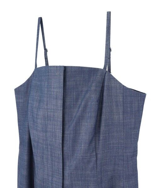 ANAYI / アナイ ドレス | 【セットアップ対応商品】スラブデニムキャミワンピース | 詳細9