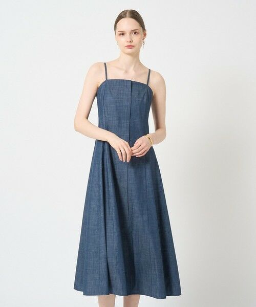 ANAYI / アナイ ドレス | 【セットアップ対応商品】スラブデニムキャミワンピース | 詳細4