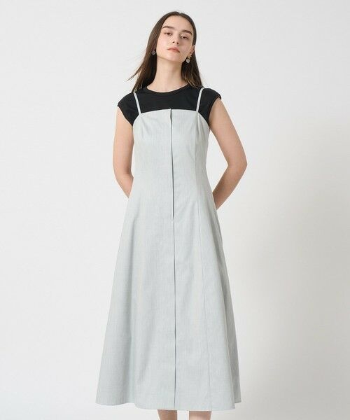 ANAYI / アナイ ドレス | 【セットアップ対応商品】スラブデニムキャミワンピース | 詳細16