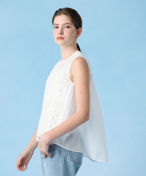 ANAYI / アナイ シャツ・ブラウス | 【セットアップ対応商品】ケミカルレースフレアブラウス | 詳細2