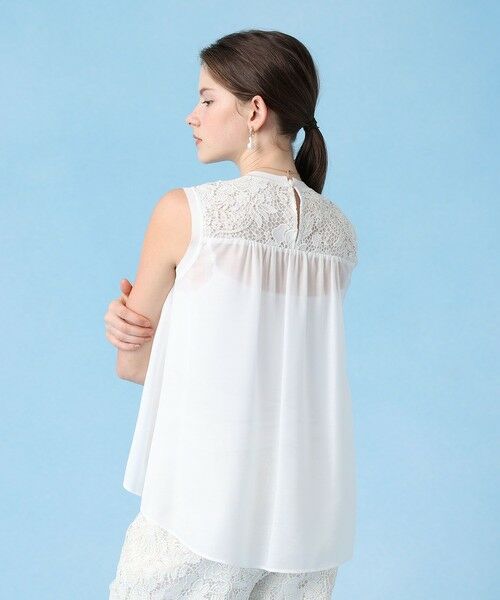 ANAYI / アナイ シャツ・ブラウス | 【セットアップ対応商品】ケミカルレースフレアブラウス | 詳細3