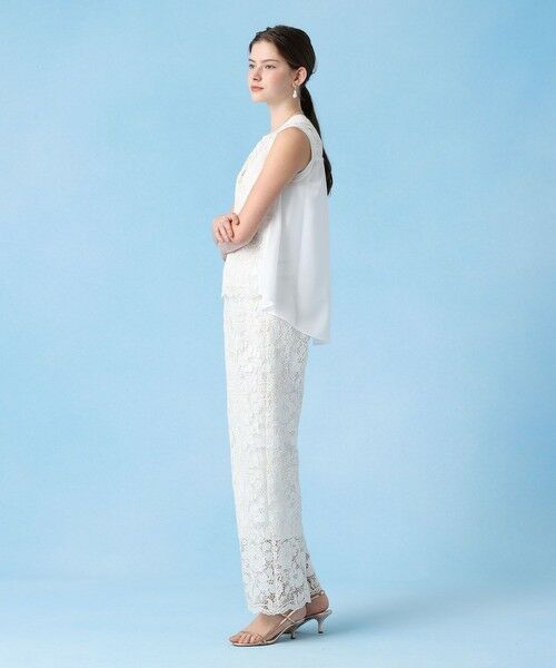 ANAYI / アナイ シャツ・ブラウス | 【セットアップ対応商品】ケミカルレースフレアブラウス | 詳細5