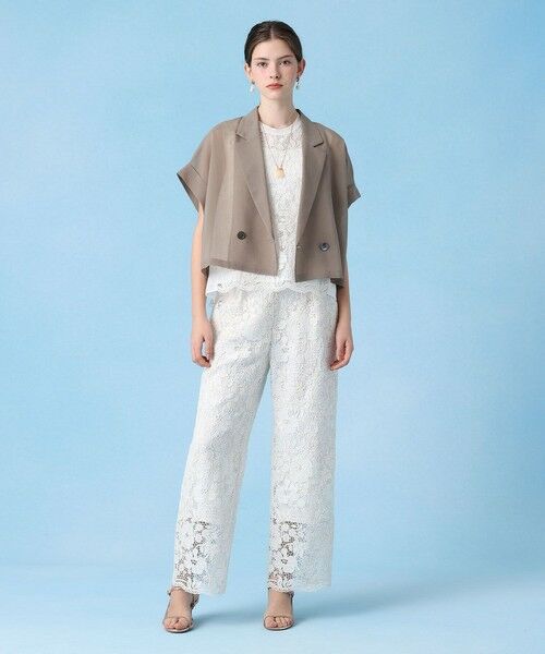 ANAYI / アナイ シャツ・ブラウス | 【セットアップ対応商品】ケミカルレースフレアブラウス | 詳細7