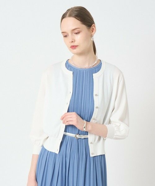 ANAYI / アナイ カーディガン・ボレロ | キーネックアソート釦 カーディガン | 詳細1