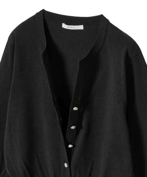 ANAYI / アナイ カーディガン・ボレロ | キーネックアソート釦 カーディガン | 詳細17