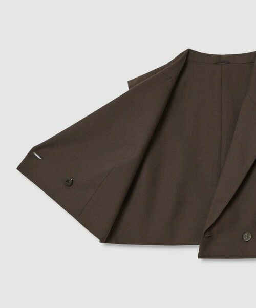 ANAYI / アナイ その他アウター | 【セットアップ対応商品】リネンライクビエラショートジレ | 詳細17