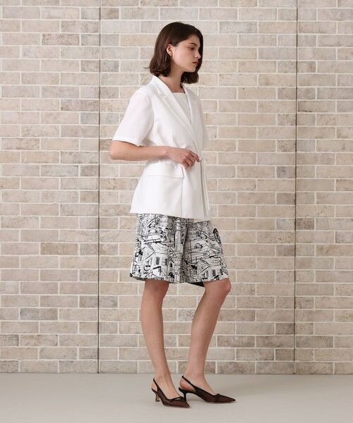 ANAYI / アナイ その他アウター | 【セットアップ対応商品】リネンライクビエラ半袖 ジャケット | 詳細3