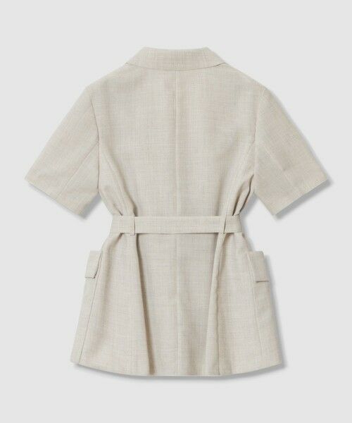 ANAYI / アナイ その他アウター | 【セットアップ対応商品】リネンライクビエラ半袖 ジャケット | 詳細12