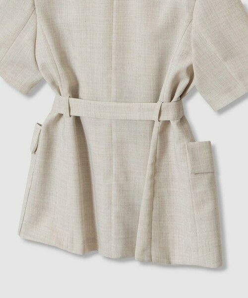 ANAYI / アナイ その他アウター | 【セットアップ対応商品】リネンライクビエラ半袖 ジャケット | 詳細16