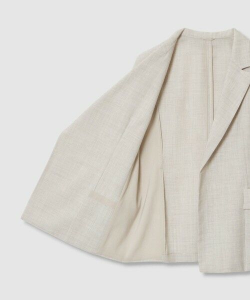 ANAYI / アナイ その他アウター | 【セットアップ対応商品】リネンライクビエラ半袖 ジャケット | 詳細17