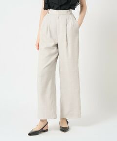 アナイ　麻スカート 新品　ホワイト セットアップ対応商品】ホワイトラメツイードフレア スカート