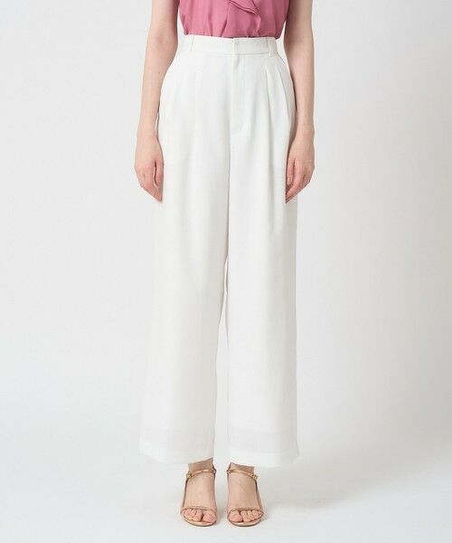 ANAYI / アナイ その他パンツ | 【セットアップ対応商品】リネンライクビエラタックパンツ | 詳細1