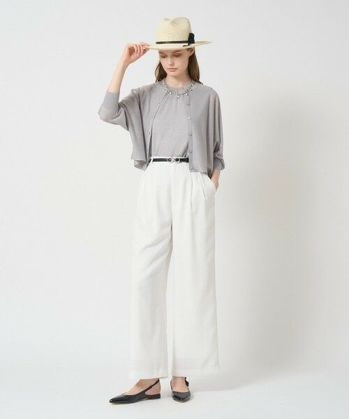 ANAYI / アナイ その他パンツ | 【セットアップ対応商品】リネンライクビエラタックパンツ | 詳細11