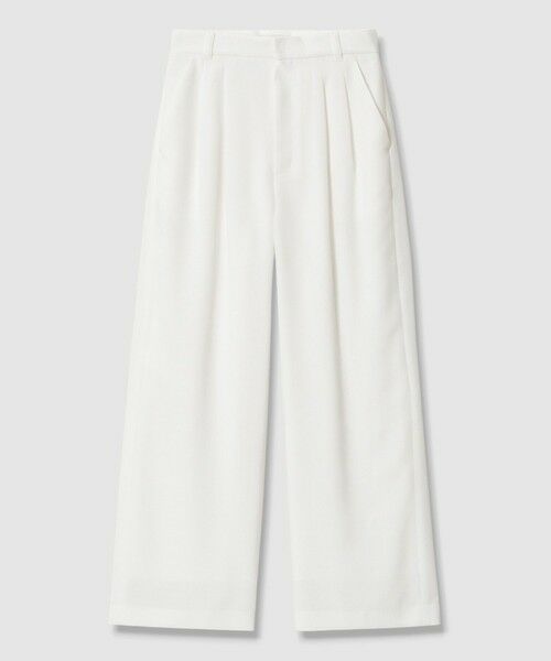 ANAYI / アナイ その他パンツ | 【セットアップ対応商品】リネンライクビエラタックパンツ | 詳細14