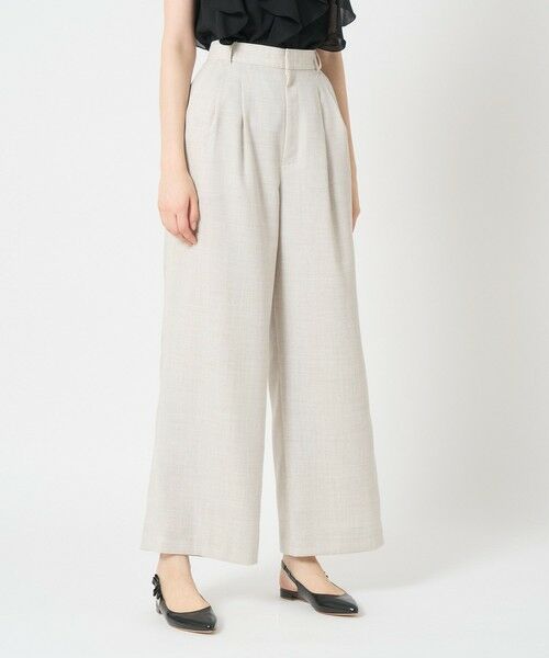 ANAYI / アナイ その他パンツ | 【セットアップ対応商品】リネンライクビエラタックパンツ | 詳細17