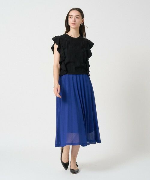 ANAYI / アナイ ロング・マキシ丈スカート | リネンライクボイルプリーツ スカート | 詳細3