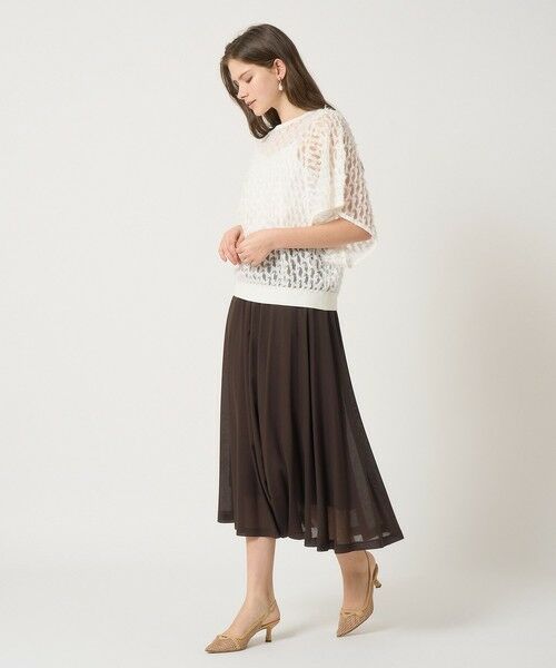 ★A.P.C.★カイラ スカート リネンライクボイルプリーツ スカート （ロング・マキシ丈