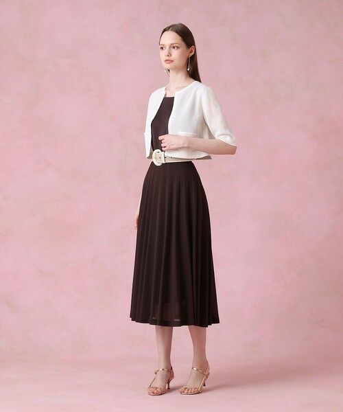 ANAYI / アナイ ロング・マキシ丈スカート | リネンライクボイルプリーツ スカート | 詳細15