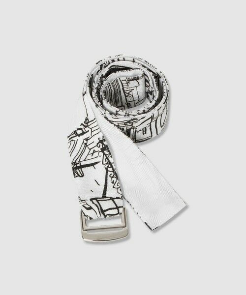 ANAYI / アナイ ミニ・ひざ丈スカート | シティスケーププリントＡライン スカート | 詳細15