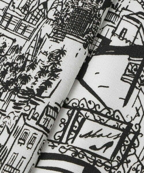 ANAYI / アナイ ミニ・ひざ丈スカート | シティスケーププリントＡライン スカート | 詳細16