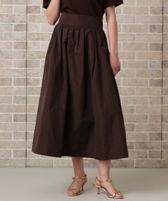 ANAYI / アナイ ミニ・ひざ丈スカート | マイクロタフタサロペット スカート