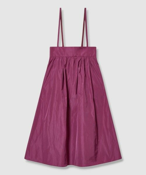 ANAYI / アナイ ミニ・ひざ丈スカート | マイクロタフタサロペット スカート | 詳細3