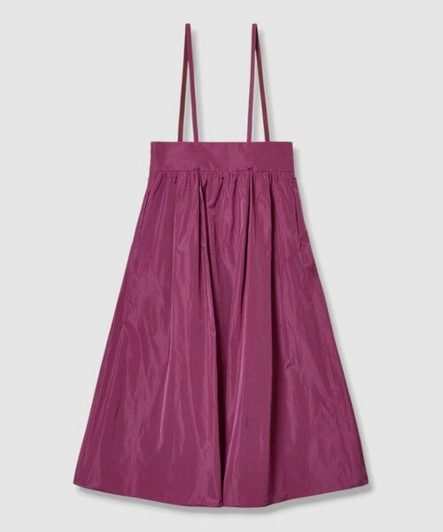 ANAYI / アナイ ミニ・ひざ丈スカート | マイクロタフタサロペット スカート | 詳細4