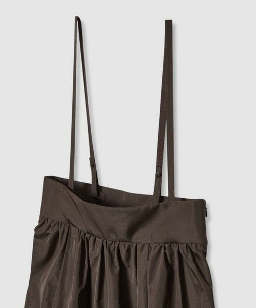 ANAYI / アナイ ミニ・ひざ丈スカート | マイクロタフタサロペット スカート | 詳細13