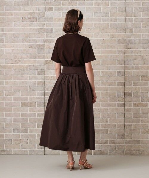 ANAYI / アナイ ミニ・ひざ丈スカート | マイクロタフタサロペット スカート | 詳細9