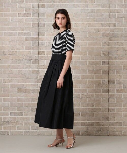 ANAYI / アナイ ミニ・ひざ丈スカート | マイクロタフタサロペット スカート | 詳細21