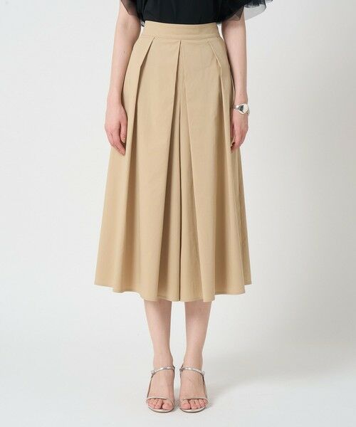 ANAYI / アナイ その他パンツ | 【セットアップ対応商品】ストレッチブロードタックフレアパンツ | 詳細1