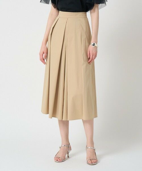 ANAYI / アナイ その他パンツ | 【セットアップ対応商品】ストレッチブロードタックフレアパンツ | 詳細4